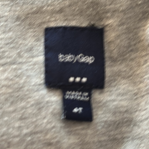 Baby Gap navy spring jacket with gray lining size 4t - Picture 5 of 5